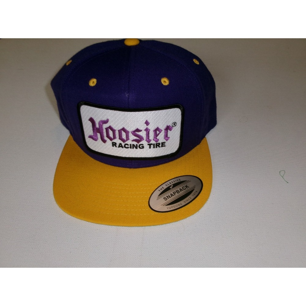HOOSIER RACING  SNAPBACK Y2K 00s HAT CAP VINTAGE DEADSTOCK M4